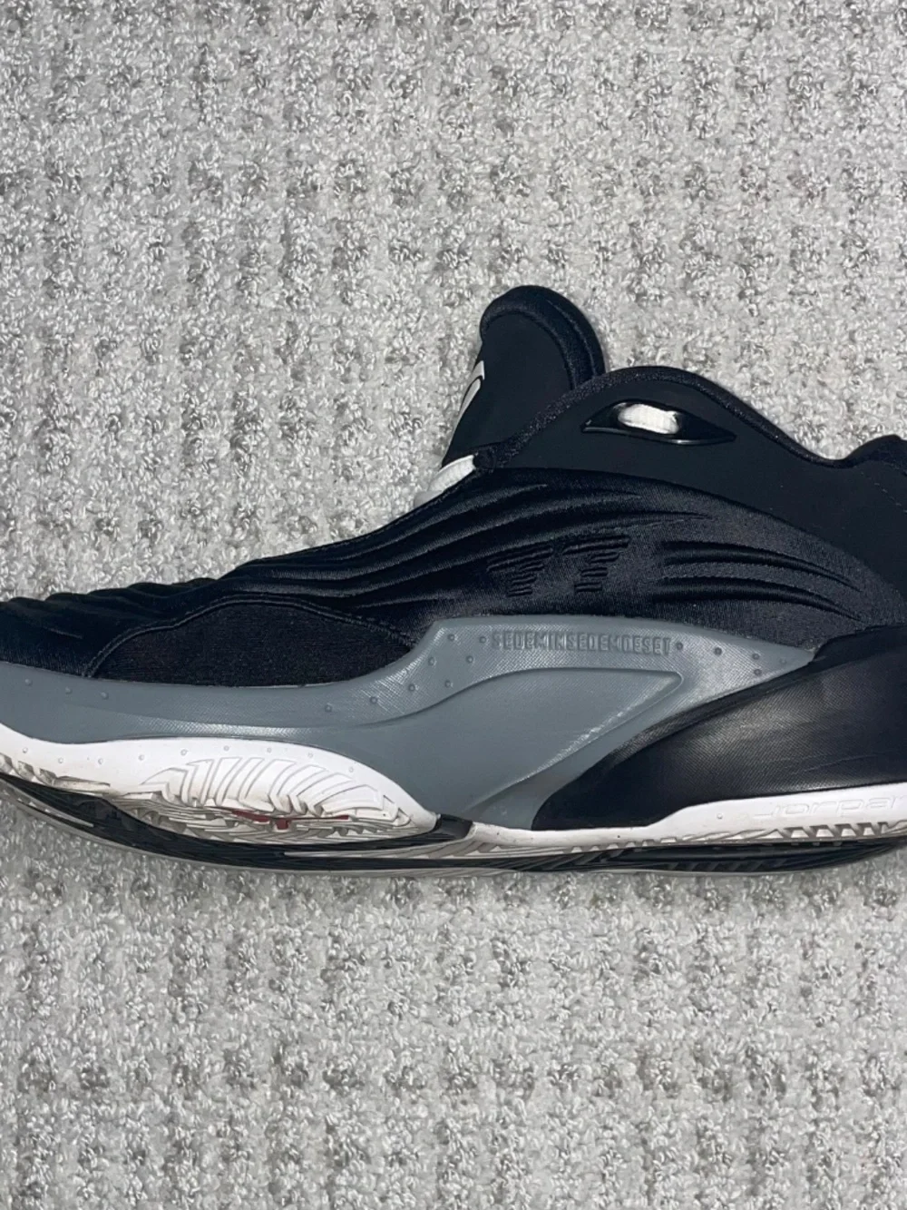 Jordan Luka 3 GS “Speedway” (FQ8185-001) Black Smoke Grey White Size 7Y